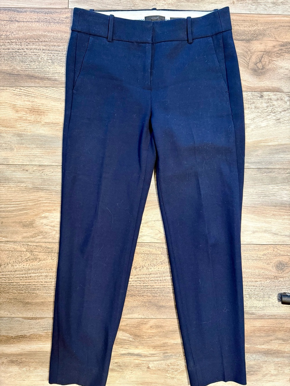 J. Crew Navy Cameron Trousers